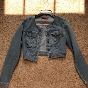 Cropped Jean Jacket from Forever 21